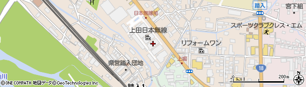 上田日本無線周辺の地図