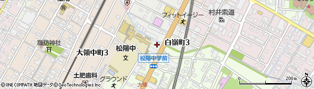 石川県小松市三日市町地方周辺の地図