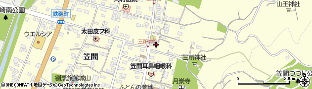 茨城県笠間市笠間1118周辺の地図