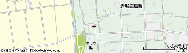 群馬県伊勢崎市赤堀鹿島町290周辺の地図