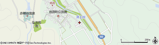 石川県小松市岩渕町（チ）周辺の地図