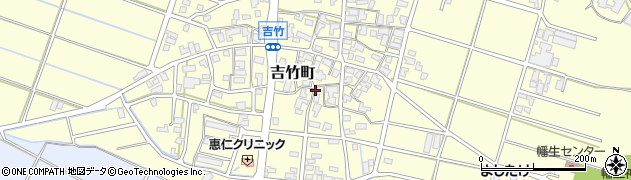 石川県小松市吉竹町（リ）周辺の地図