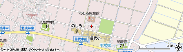 石川県小松市北浅井町（ヘ）周辺の地図