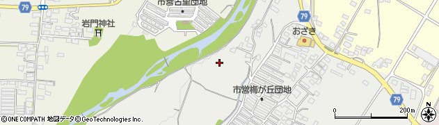 長野県上田市蒼久保（梅が丘）周辺の地図