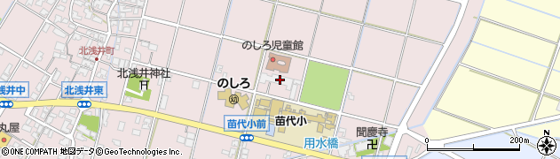 小松市役所　児童関係のしろ児童館周辺の地図