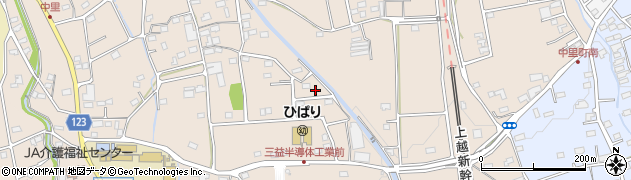 群馬県高崎市中里町340周辺の地図