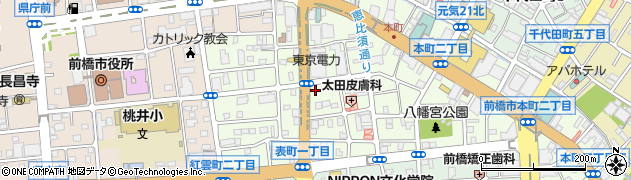 ＫｅｅＰｅｒＬＡＢＯ　前橋店周辺の地図