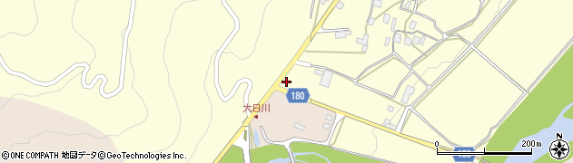 石川県白山市河合町甲1周辺の地図