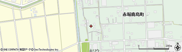 群馬県伊勢崎市赤堀鹿島町1319周辺の地図