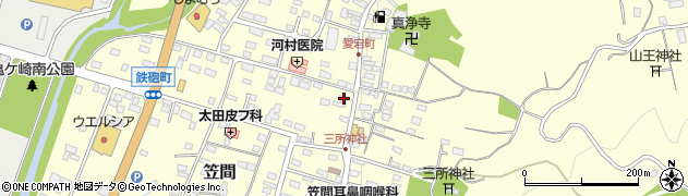 茨城県笠間市笠間1143周辺の地図