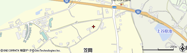 茨城県笠間市笠間4061周辺の地図