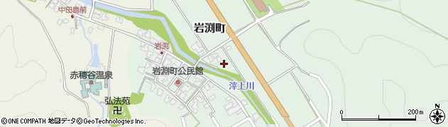 石川県小松市岩渕町周辺の地図