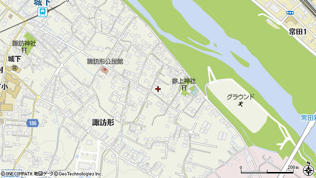〒386-0032 長野県上田市諏訪形の地図