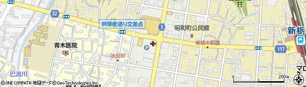 酒のやまや　新栃木店周辺の地図