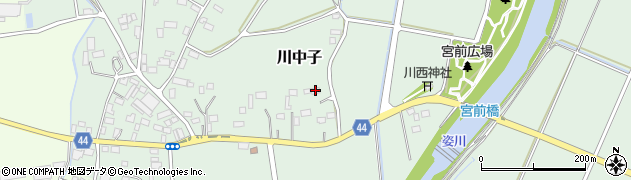 栃木県下野市川中子2620周辺の地図
