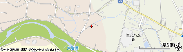 栃木県栃木市大皆川町19周辺の地図