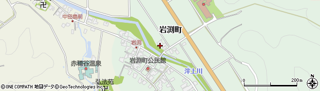 石川県小松市岩渕町（リ）周辺の地図