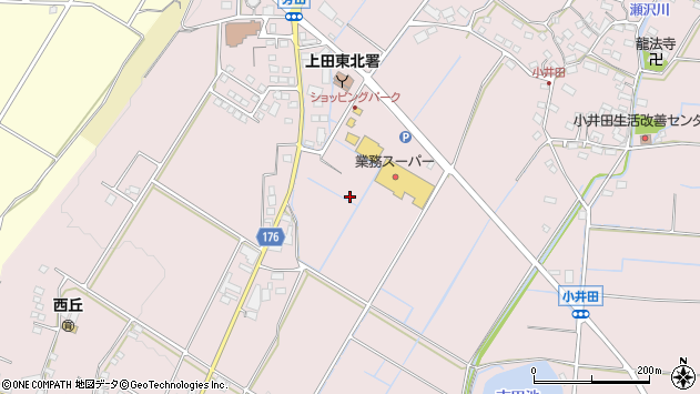 〒386-0151 長野県上田市芳田の地図