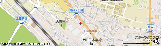 くるまやラーメン 上田店周辺の地図