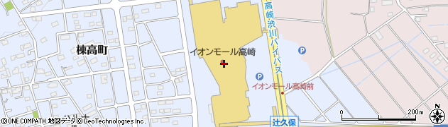 金犬くん　イオン高崎店周辺の地図