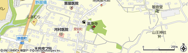 茨城県笠間市笠間380周辺の地図
