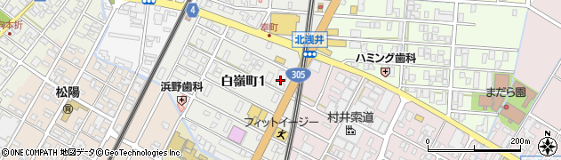 ジブラルタ生命保険株式会社　金沢支社・小松第一営業所周辺の地図