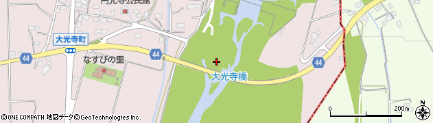 大光寺橋周辺の地図