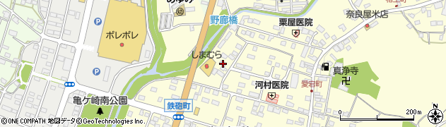 茨城県笠間市笠間254周辺の地図