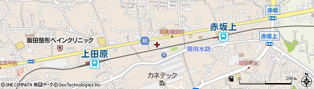 エレマテック株式会社上田営業所周辺の地図