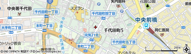 赤字らーめん 前橋総本店周辺の地図