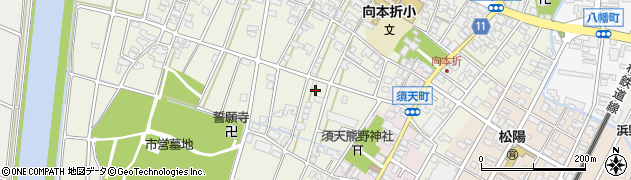 石川県小松市向本折町（ワ）周辺の地図