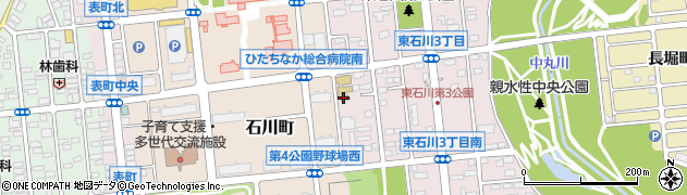 日本キリスト教団勝田教会周辺の地図