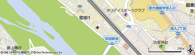 三枝塗料株式会社上田営業所周辺の地図