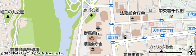 白虎 大手町店周辺の地図
