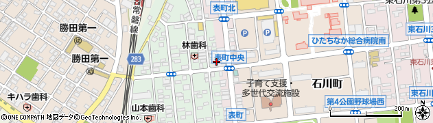 よこやま本店周辺の地図