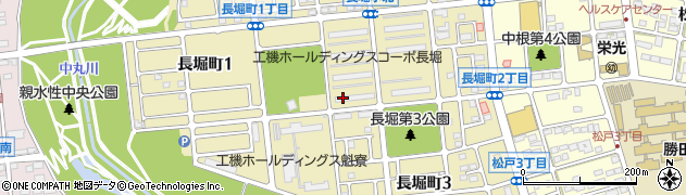茨城県ひたちなか市長堀町周辺の地図
