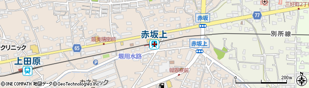 赤坂上駅周辺の地図
