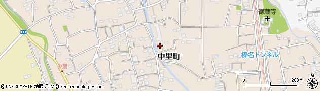 群馬県高崎市中里町228周辺の地図