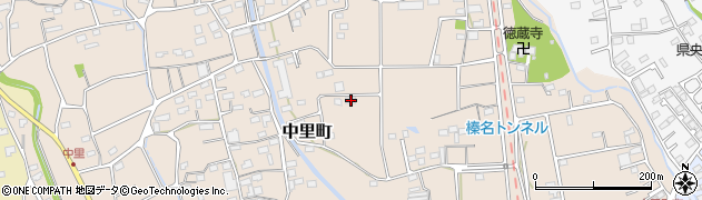 群馬県高崎市中里町214周辺の地図