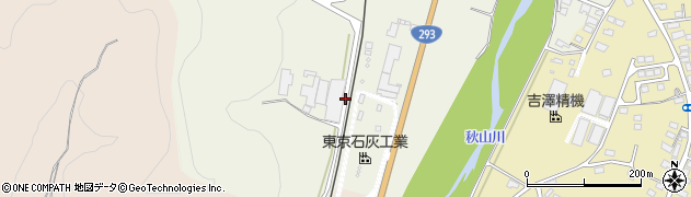 東京石灰工業株式会社　製砂工場周辺の地図