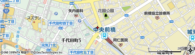 樋口武道具店周辺の地図
