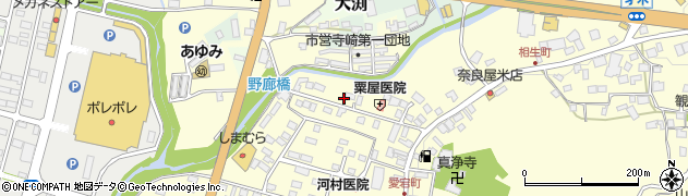 茨城県笠間市笠間301周辺の地図