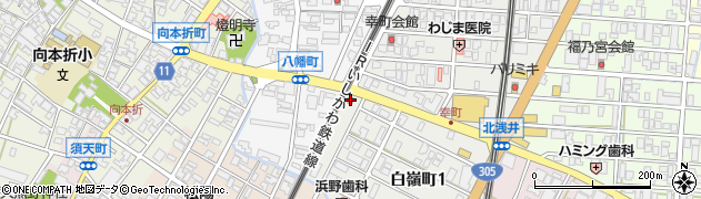 小松八幡町郵便局 ＡＴＭ周辺の地図