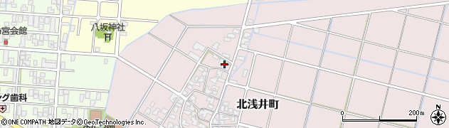 石川県小松市北浅井町（ツ）周辺の地図