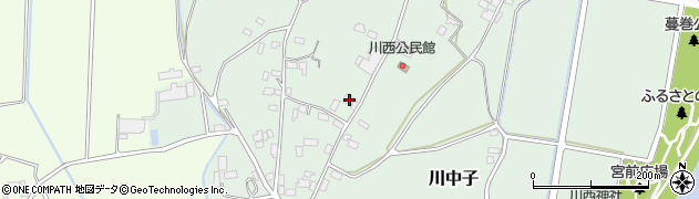 栃木県下野市川中子3158周辺の地図