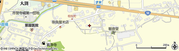 茨城県笠間市笠間500周辺の地図