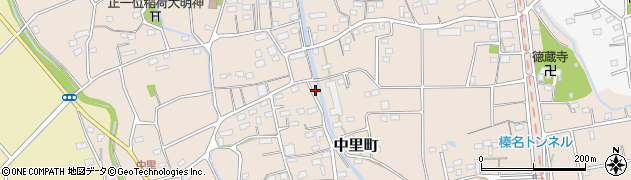 群馬県高崎市中里町227周辺の地図