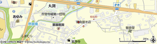 茨城県笠間市笠間399周辺の地図