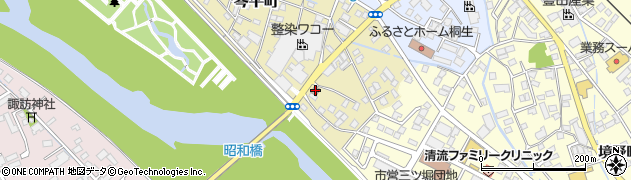 桐生琴平町郵便局 ＡＴＭ周辺の地図