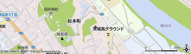 茨城県水戸市松本町11周辺の地図